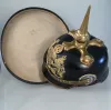 Bavarian Infantry Officers Pickelhaube with Case Visuel 6